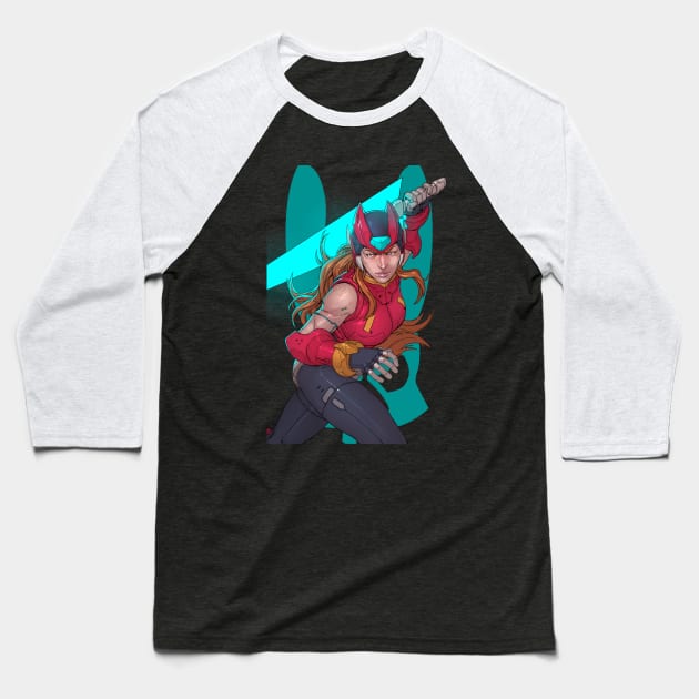 Maverick Hunter R Baseball T-Shirt by RAGS